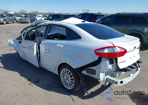 2014 Ford Fiesta Titanium from USA, damaged, VIN 3FADP4CJ8EM207481